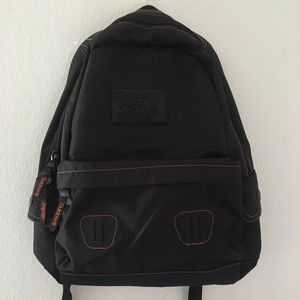 BLACK SUPERDRY BACKPACK
